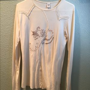 Long Sleeve Prana knit shirt